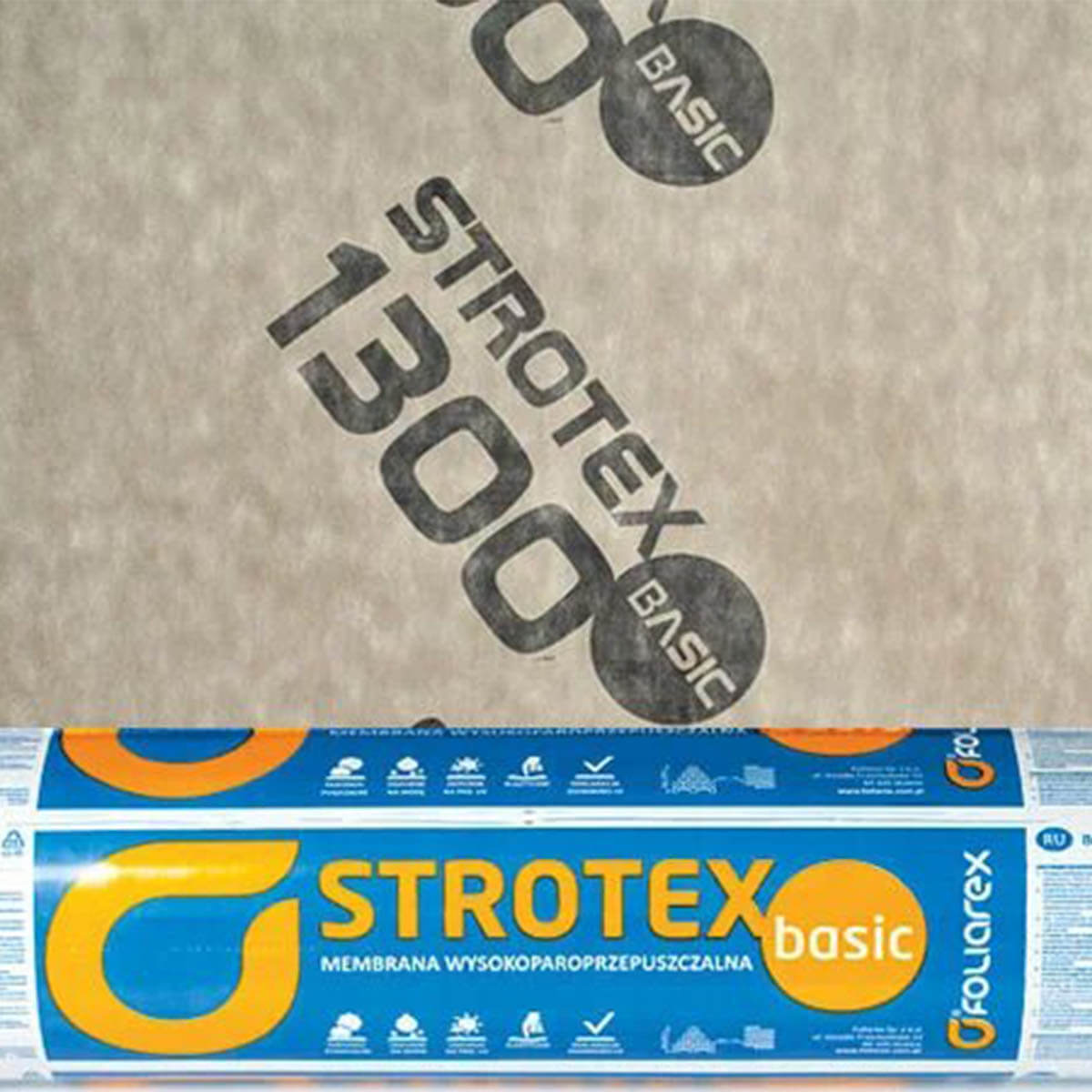 супердиффузионная мембрана strotex basic 1300 (115)